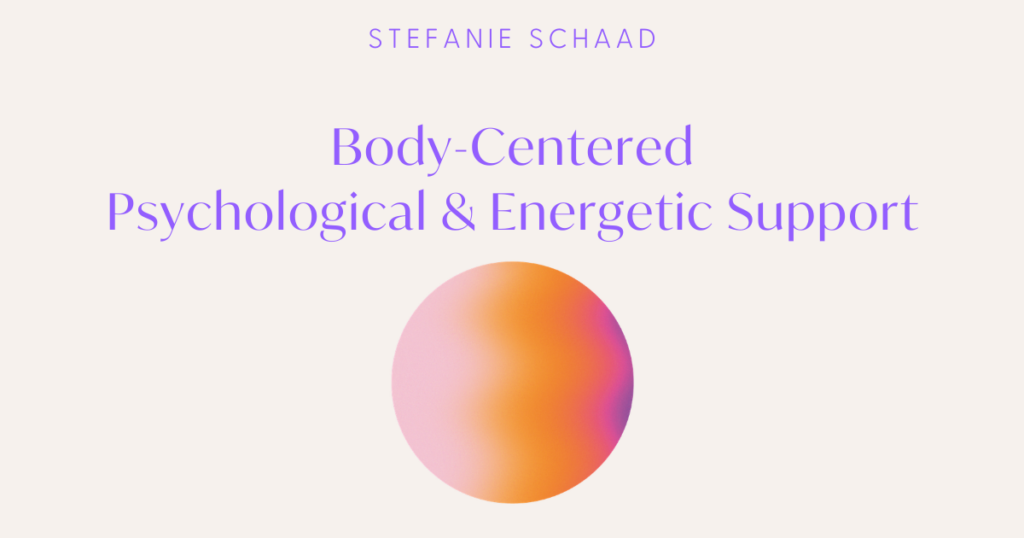 Stefanie Schaad psychological enegetic support